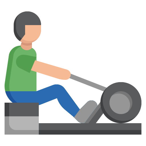 person stretching with rope