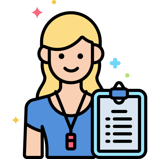 woman with training plan