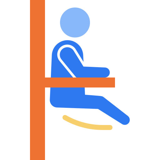 person doing leg raises